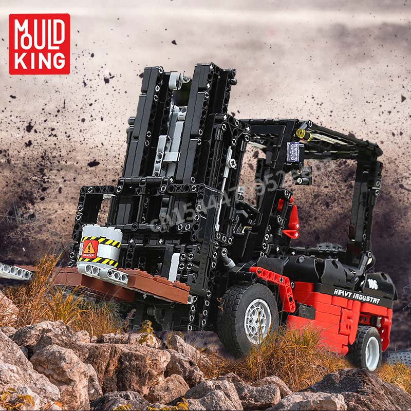 Đồ Chơi Lắp Ráp Mô Hình Xe nâng Forklift Mould King 13106