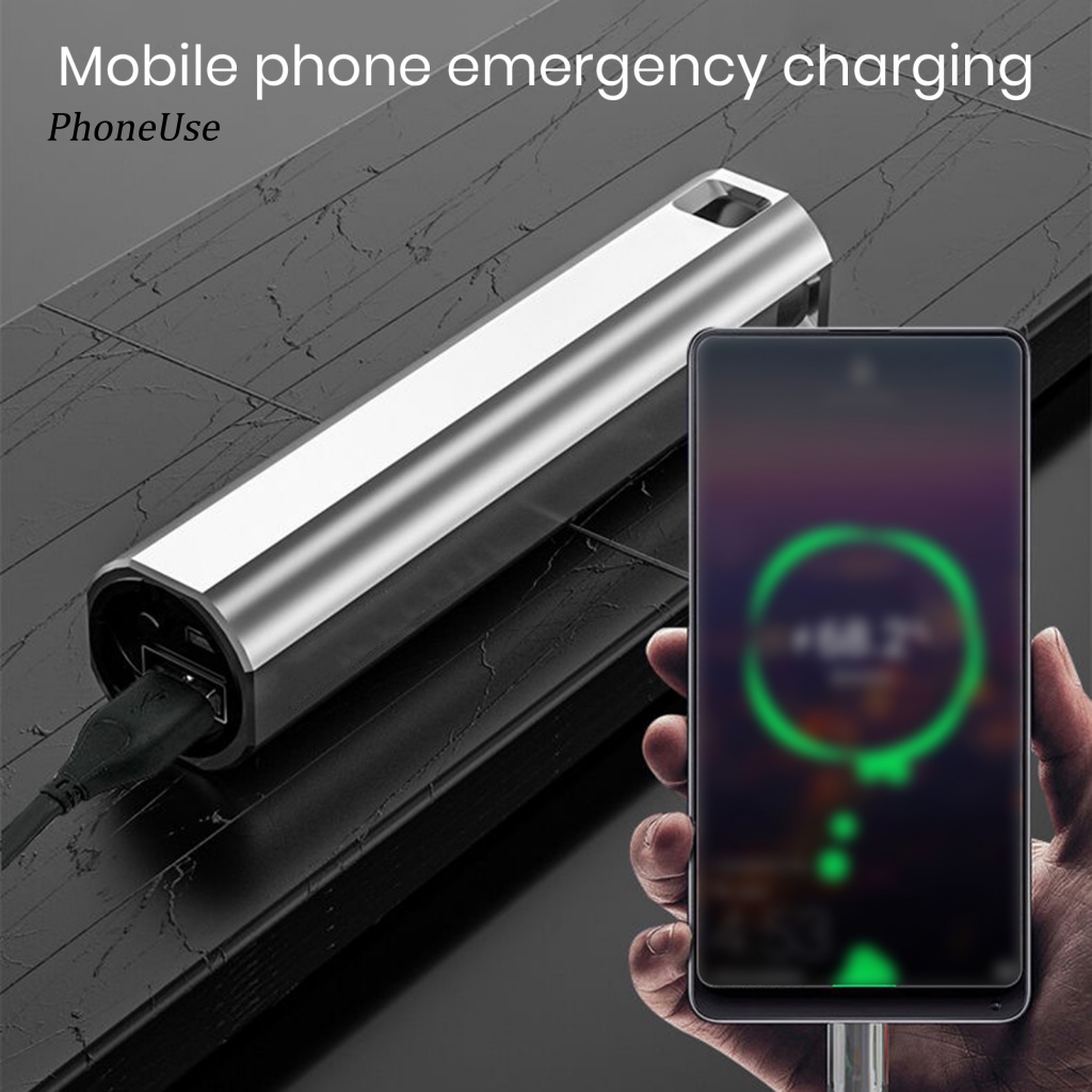 Đèn Pin Cầm Tay Bằng PU Chống Nước 3 Chế Độ Điều Chỉnh Được Đa Chức Năng Có Thể Sạc Lại Bằng Cổng USB