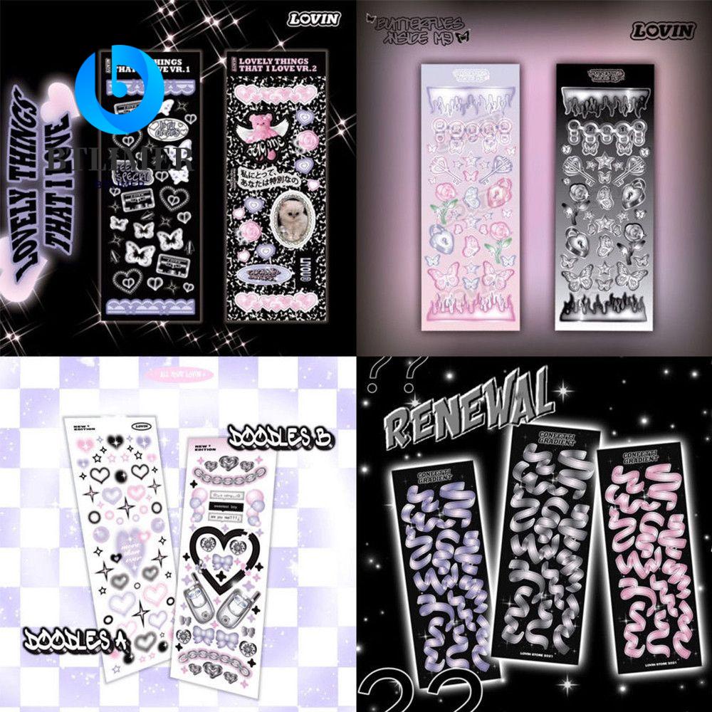 1 Tờ Giấy Dán Trang Trí Sổ Tay Hình Thần Tượng Kpop DIY