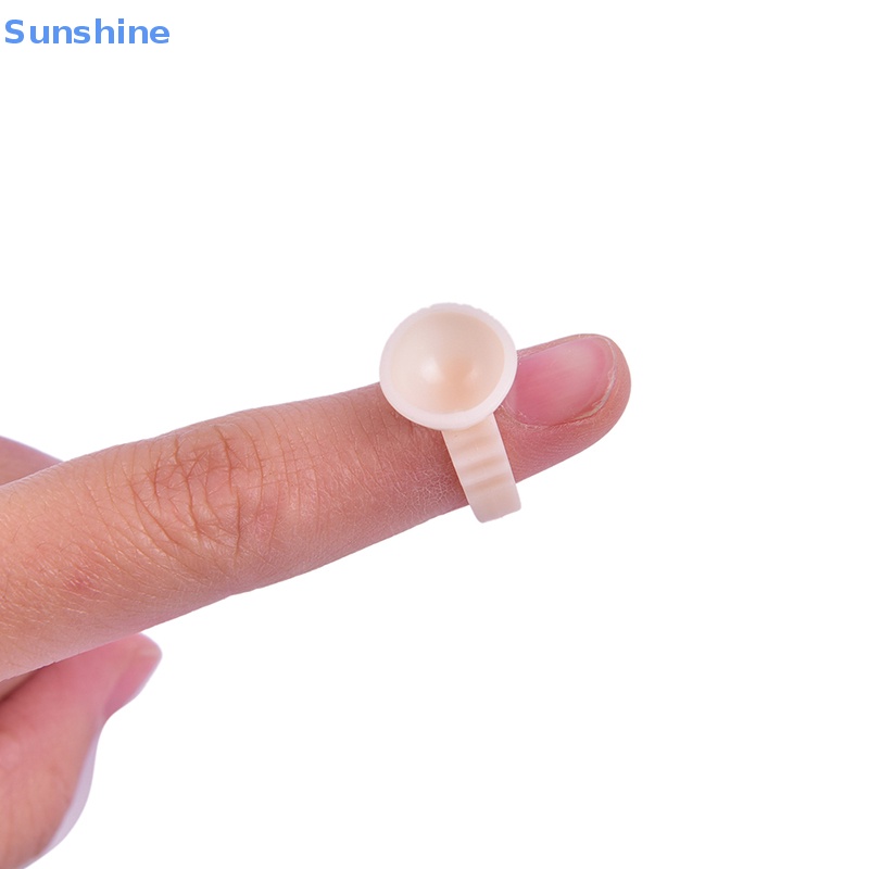 Hộp Mực Xăm Lông Mày / Lông Mi Bằng Silicon Tiện Dụng