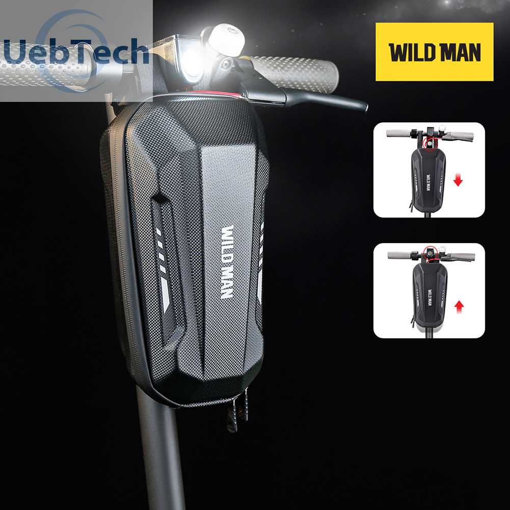 Túi Đựng Đồ Gắn Phía Trước Xe Scooter M365 PRO 2 Kugaoo M4 Bằng Chất Liệu EVA Cứng Cỡ Lớn