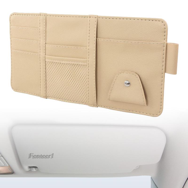 Túi Đựng Tài Liệu Màu Đen Có Khóa Kéo Fenteer1 Cho Xe Hơi