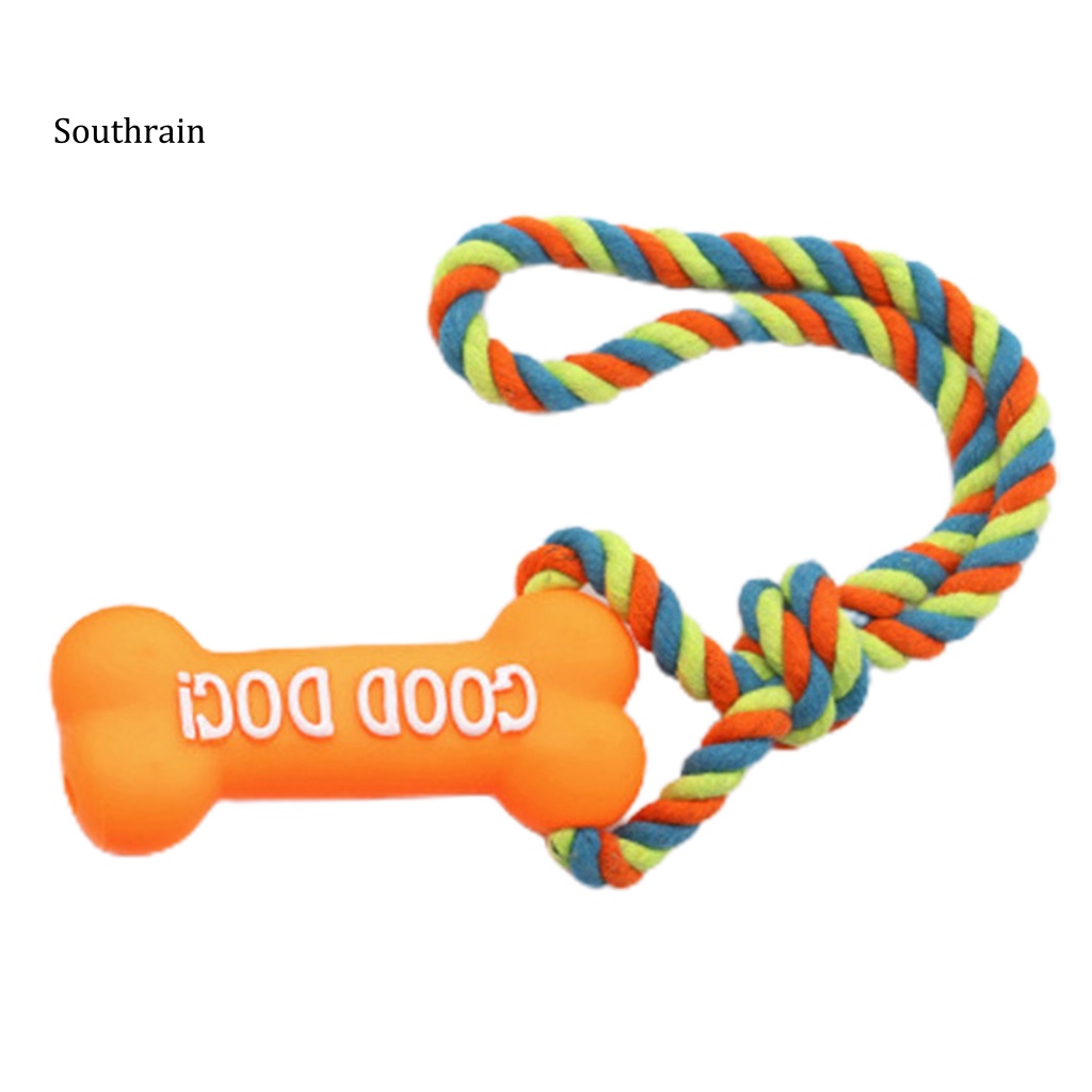 Đồ Chơi Gặm Hình Khúc Xương Gọn Nhẹ Chống Cắn An Toàn Cho Thú Cưng