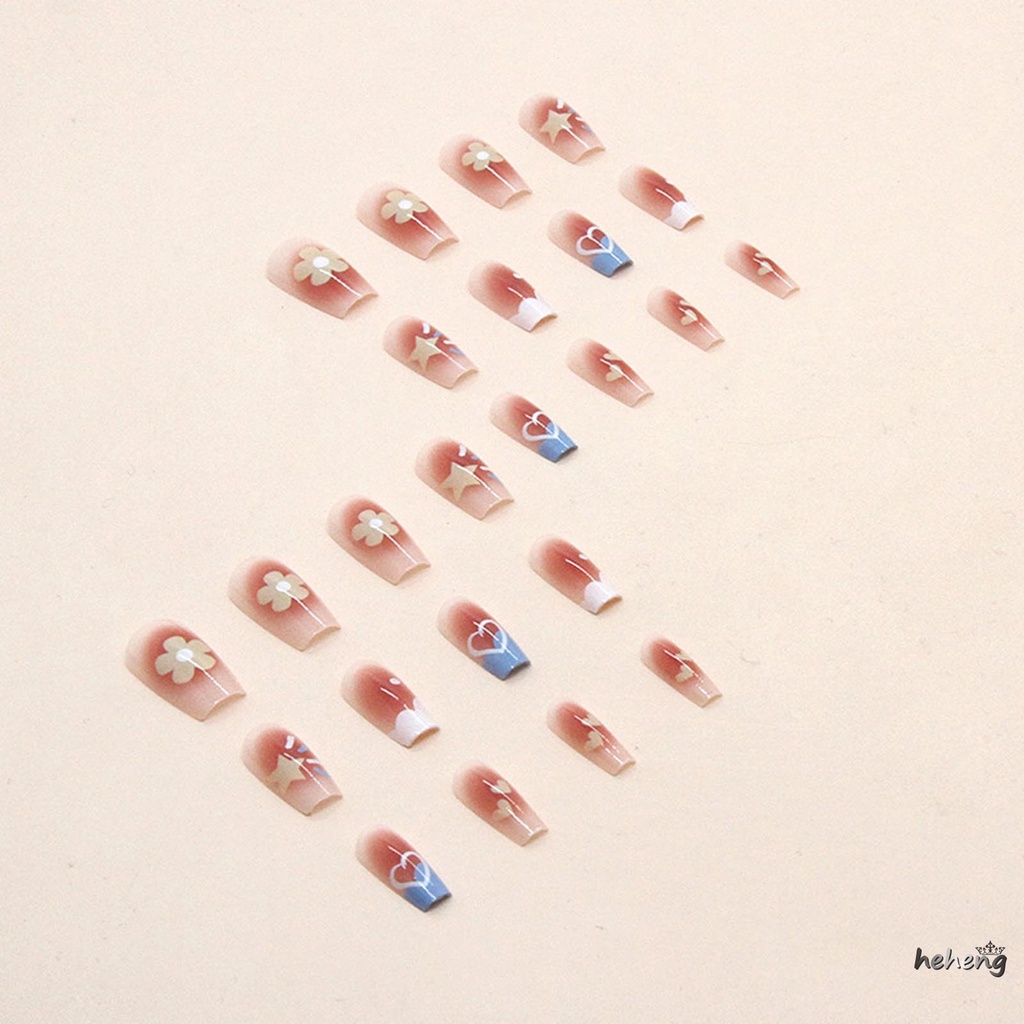 Móng Tay Giả Hình Vuông Có Thể Tháo Rời