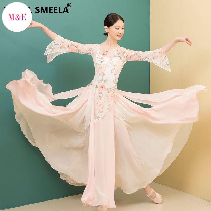 Bộ Trang Phục Biểu Diễn Múa Truyền Thống Trung Hoa Cho Nữ