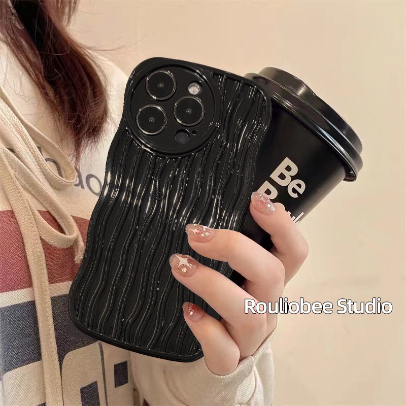 Ốp Điện Thoại Dập Nổi Họa Tiết Phong Cách Hàn Quốc Cho iphone13promax / 12 / 11 / XR / XS / X / XSMAX / 6plus / 6splus / 7 / 8PLUS