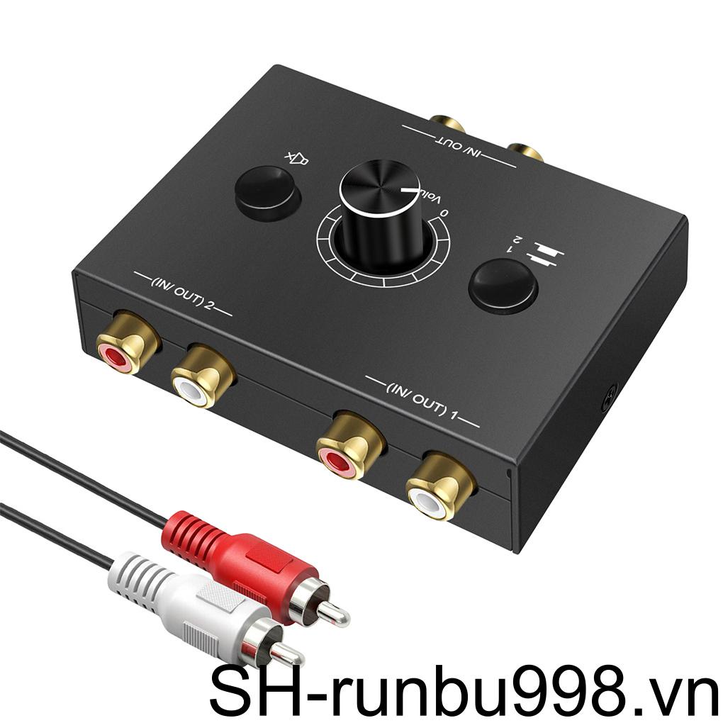 Bộ Chuyển Đổi Âm Thanh L / R Hai Chiều Chuyên Nghiệp Cho Điện Thoại