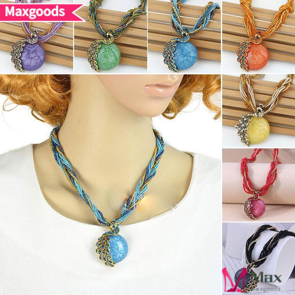 MAXG Vòng cổ Thiết Kế Mới Thời Trang Theo Phong Cách Bohemian Dành Cho Nữ