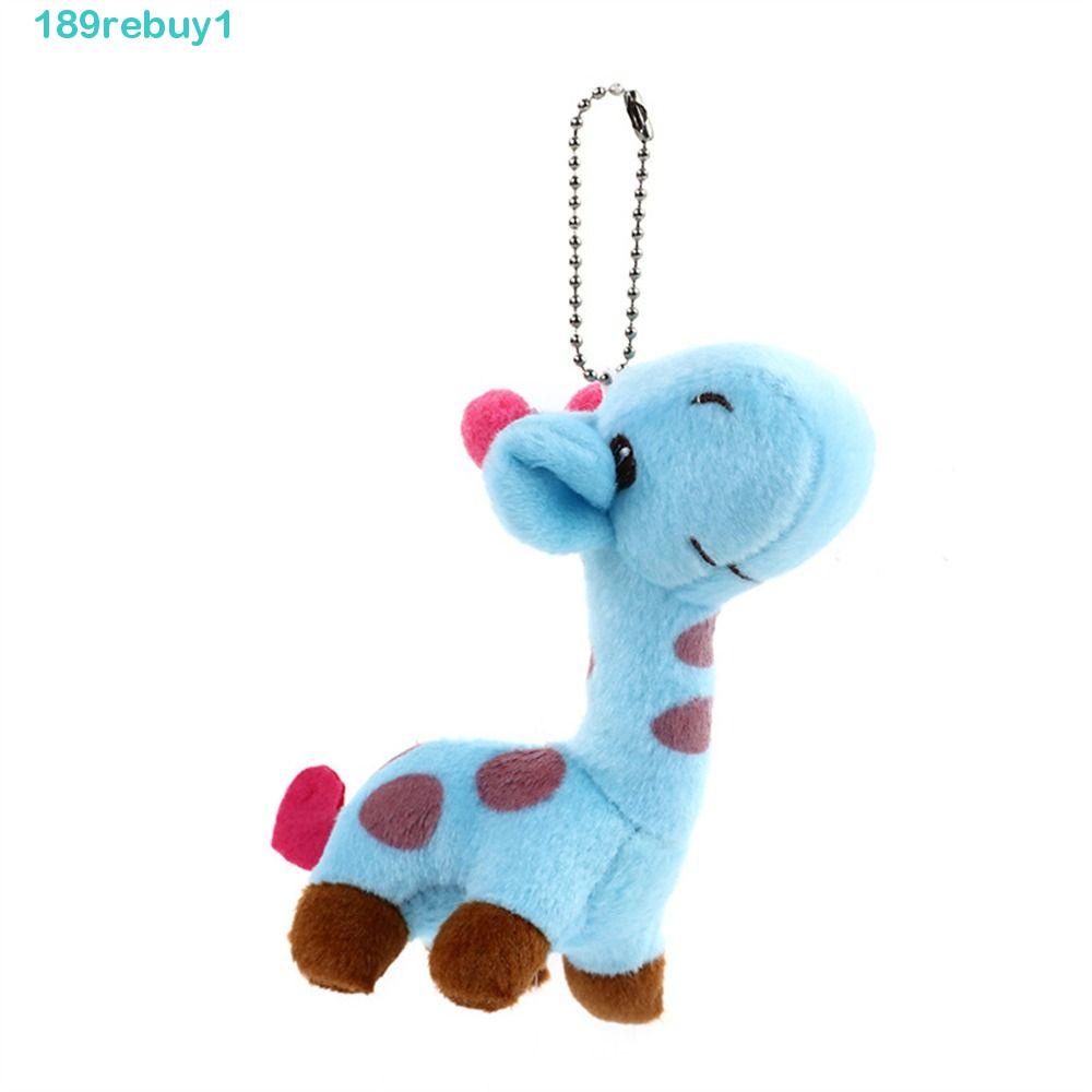 Móc Khóa Hình Hươu Cao Cổ Nhồi Bông Đáng Yêu 12CM REBUY1