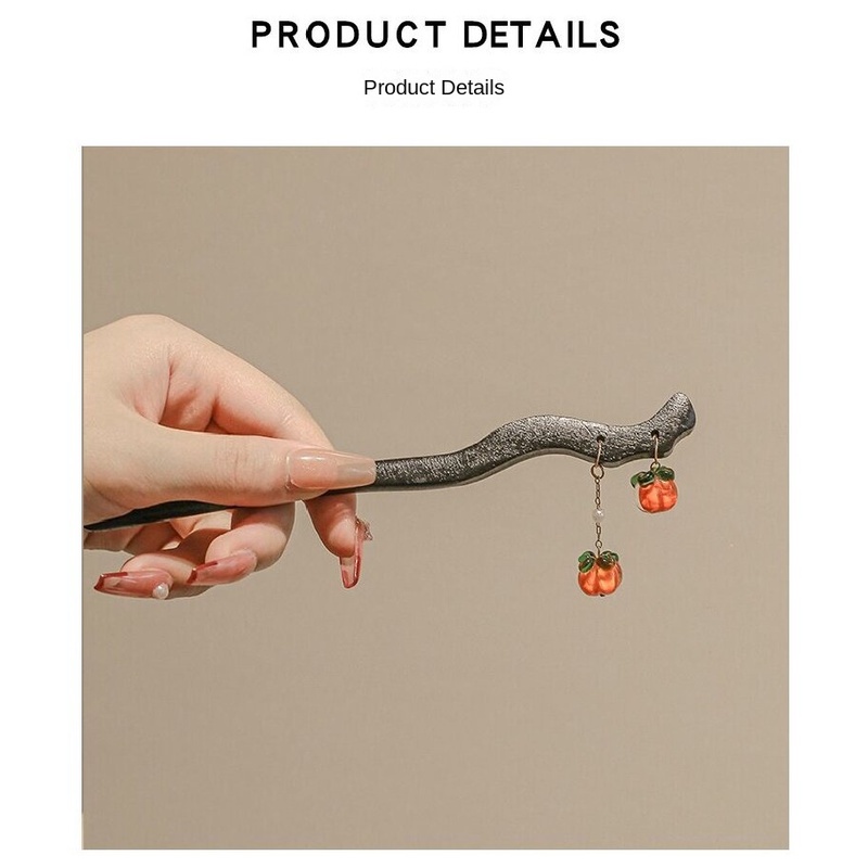 Trâm Cài Tóc Bằng Gỗ Cao Cấp Phong Cách Hanfu Cổ Điển Cho Nữ