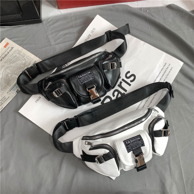 Túi Đeo Chéo Ngực Mềm Mại Phong Cách Thể Thao Hàn Quốc Cá Tính Cho Nữ