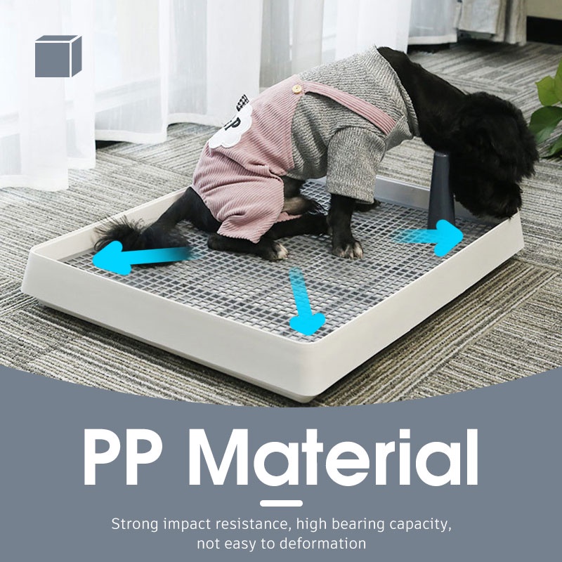 HamshMoc Khay Đi Vệ Sinh Huấn Luyện Thú Cưng Có Thể Tái Sử Dụng Kích Thước Lớn Với Lưới Tản Nhiệt Cho Chó Nhỏ Vừa Và Nhỏ Trong Nhà