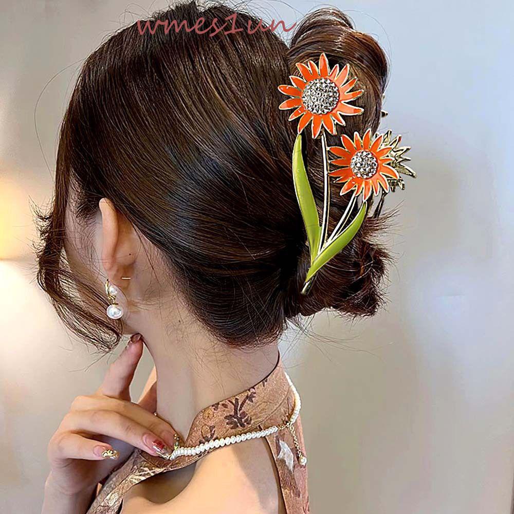 Kẹp Tóc Hình Cá Mập Lớn WMES15H Ngọt Ngào Cho Nữ|Kẹp Tóc Bằng Hợp Kim Phong Cách Hàn Quốc