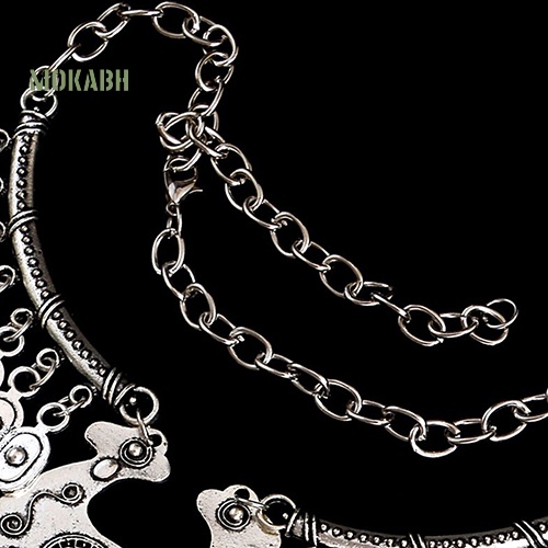 (Hot) Vòng cổ HợP Kim ĐíNh Đá Phong CáCh Bohemia