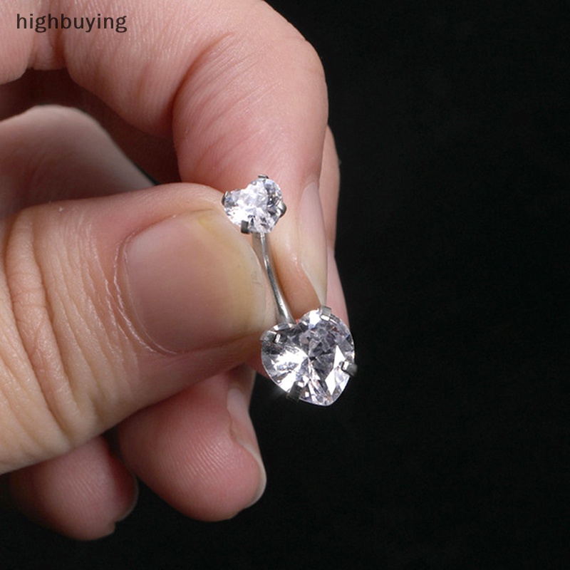 Khuyên RốN HìNh TráI Tim ĐíNh Đá Dễ Thương Cho Nữ