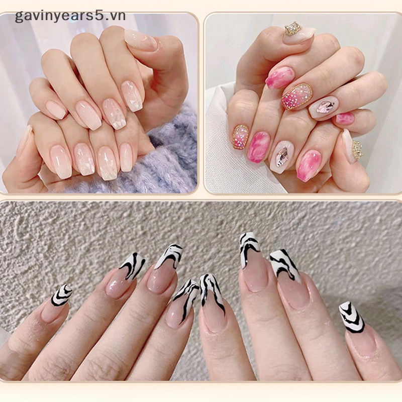 1 Cọ Vẽ Móng Tay Sợi Nylon Tay Cầm Acrylic Dùng Cho Salon