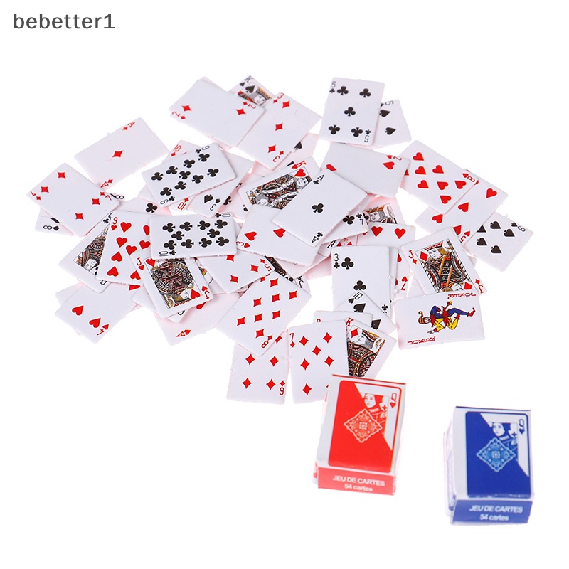 Bộ Bài Poker Mini Dễ Thương 1: 12 Cho Nhà Búp Bê