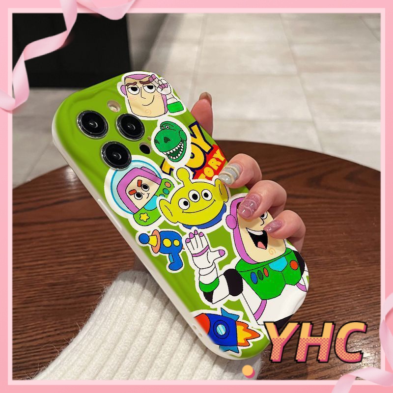 Ốp lưng iPhone Gấu dâu, Buzz Lightyear, vỏ mềm chống rung gợn sóng lập thể Cho Iphone 6 / 6S / 6splus / se / 7 / 7plus / 8 / 8plus / X / xs / xsmax / 11 / 12 / 13 / 14 / Plus / - 204