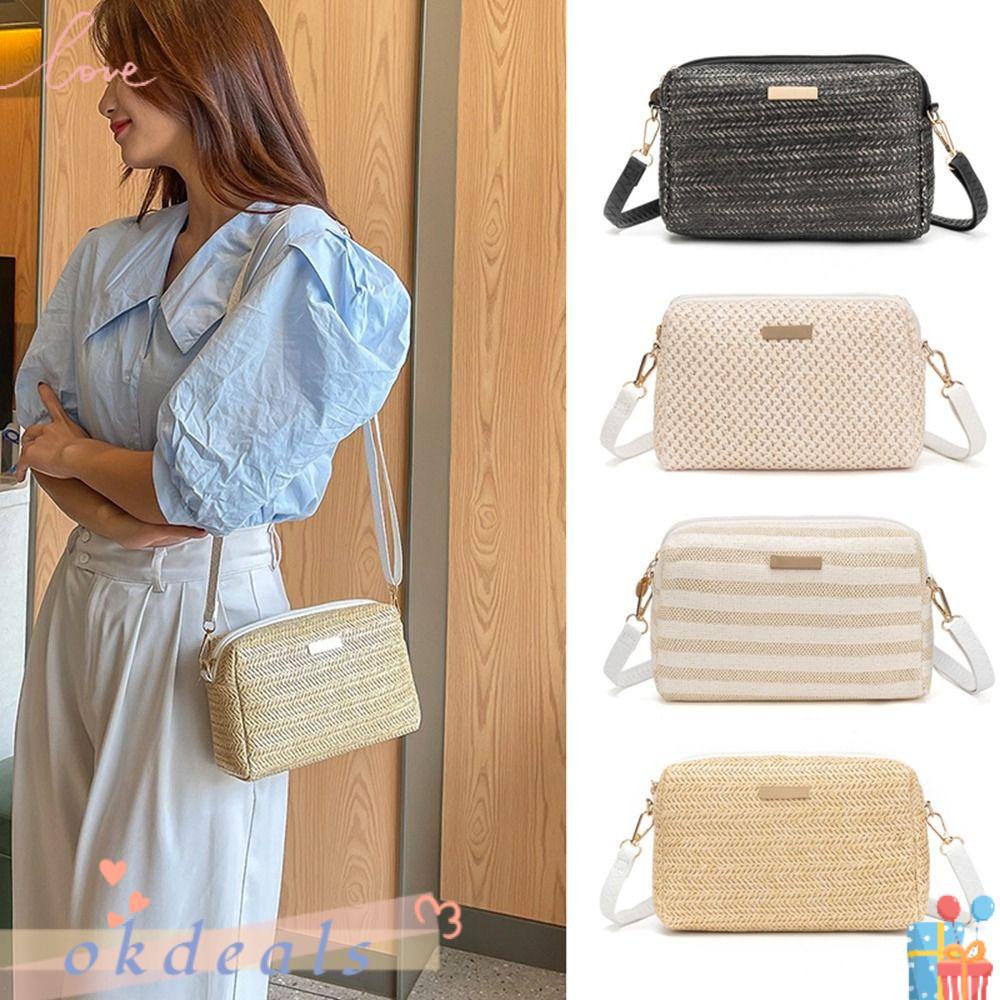 Túi Rơm Đeo Vai / Xách Tay Thời Trang Dành Cho Nữ