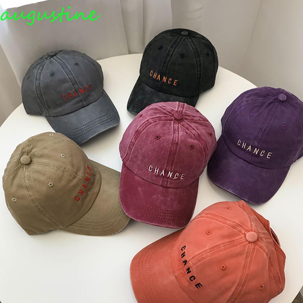Mũ Lưỡi Trai Thêu Chữ AUGUSTINE Phong Cách Hip Hop