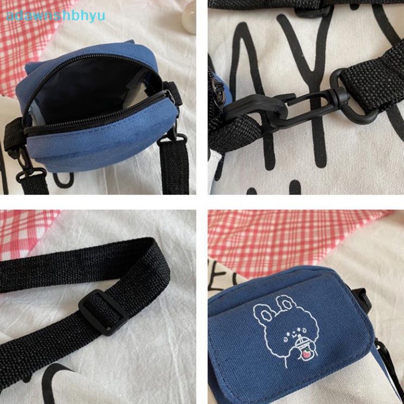 Túi Xách Đeo Vai Vải Bạt In Hoạt Hình Thời Trang Nữ Cá Tính