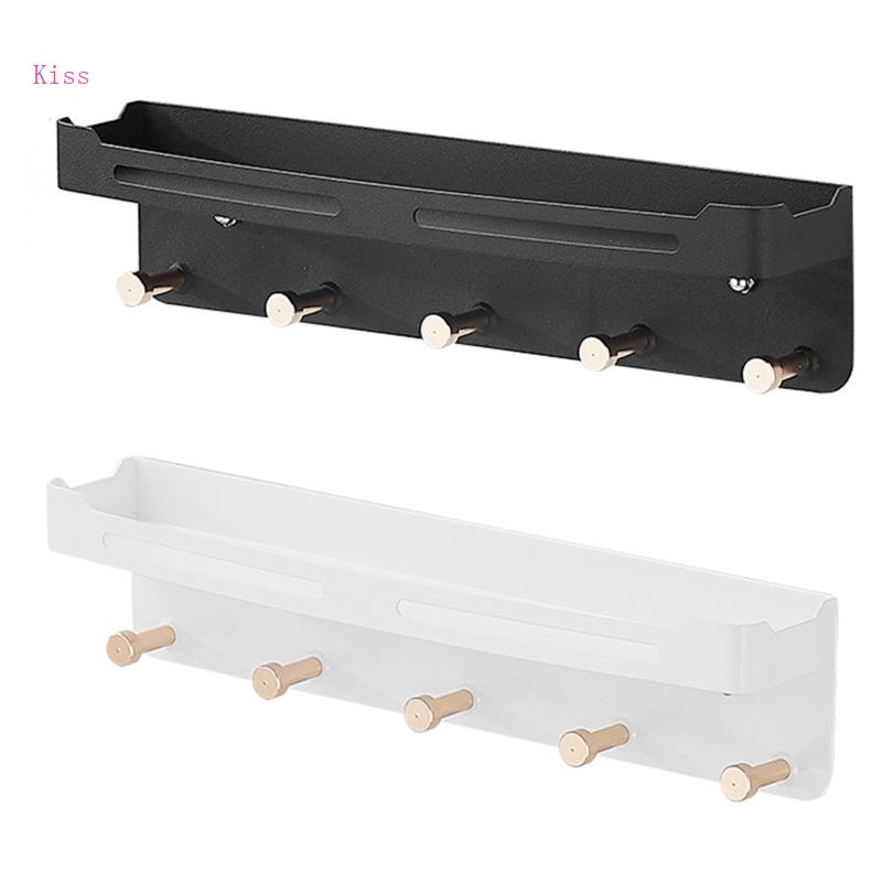 Giá Đỡ Dầu Gội Chống Rỉ Sét Kèm Móc Treo Tiện Dụng Cho Phòng Tắm