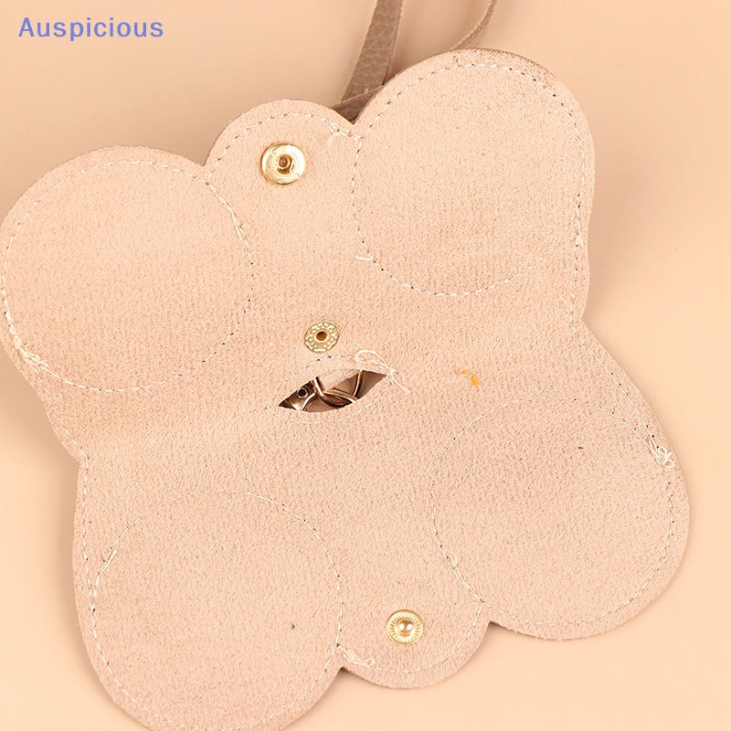 1 Túi Da Đựng Mắt Kính Phong Cách Retro Ốp