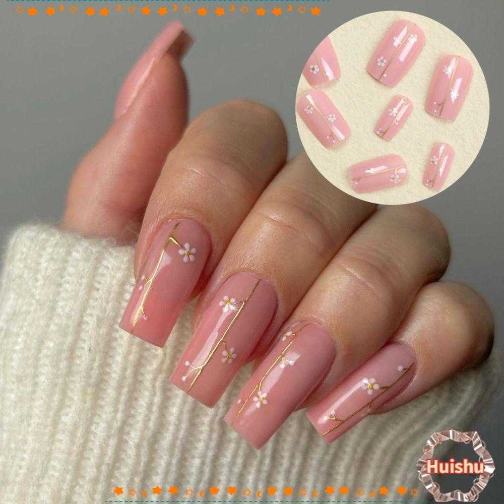 Bộ Móng Tay Giả Che Phủ Toàn Diện DIY Có Thể Tháo Rời