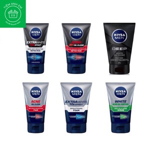 Sữa rửa mặt nivea men các loại dạng tuýp 100g
