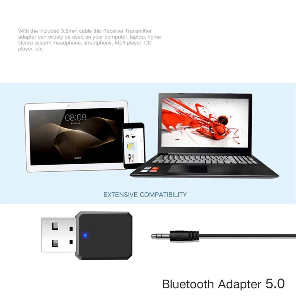 Bộ Chuyển Đổi Bluetooth KN318 AUX USB Kép Cho Loa / Video / Xe Hơi