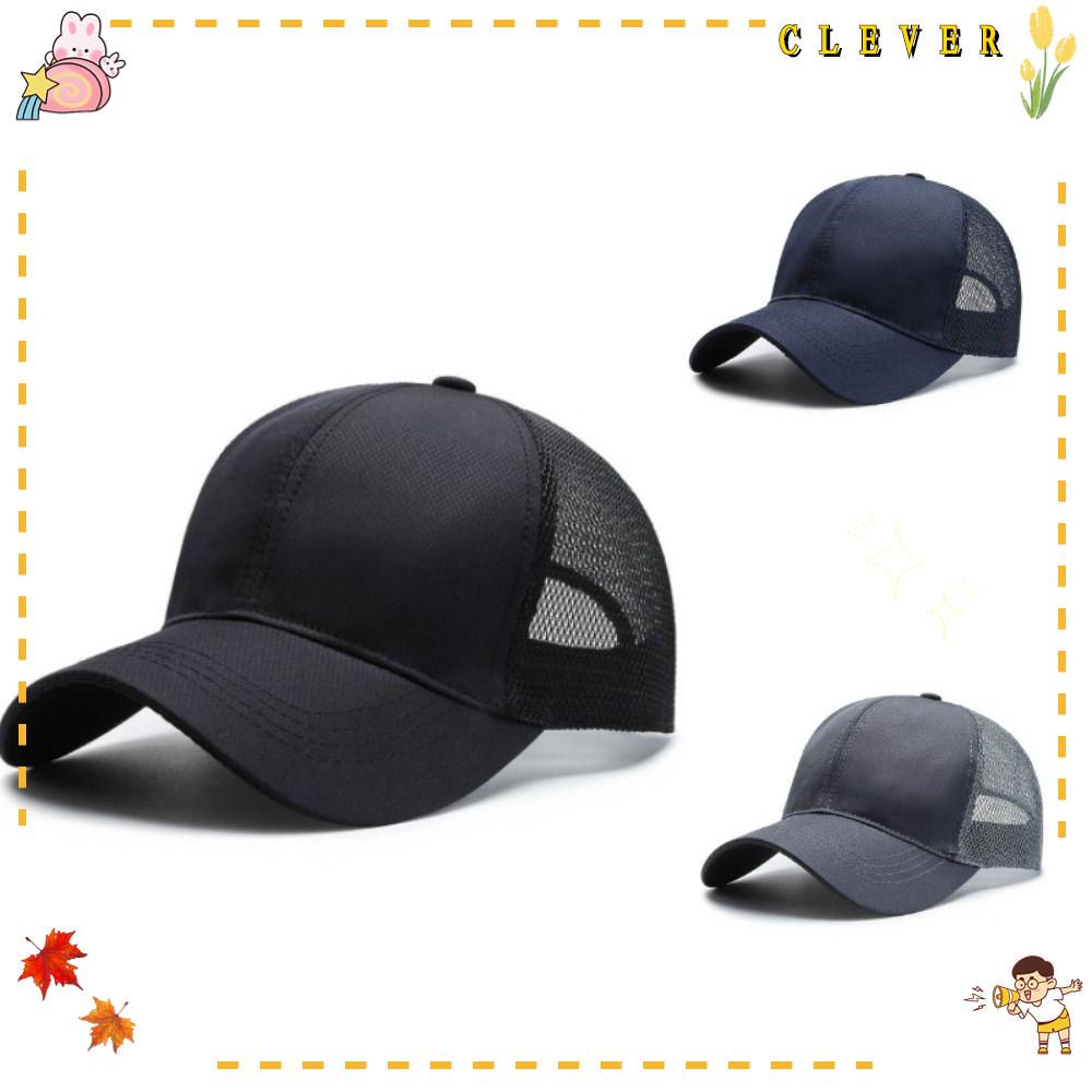 Mũ Lưỡi Trai Phối Lưới Phong Cách Thể Thao Cho Nam