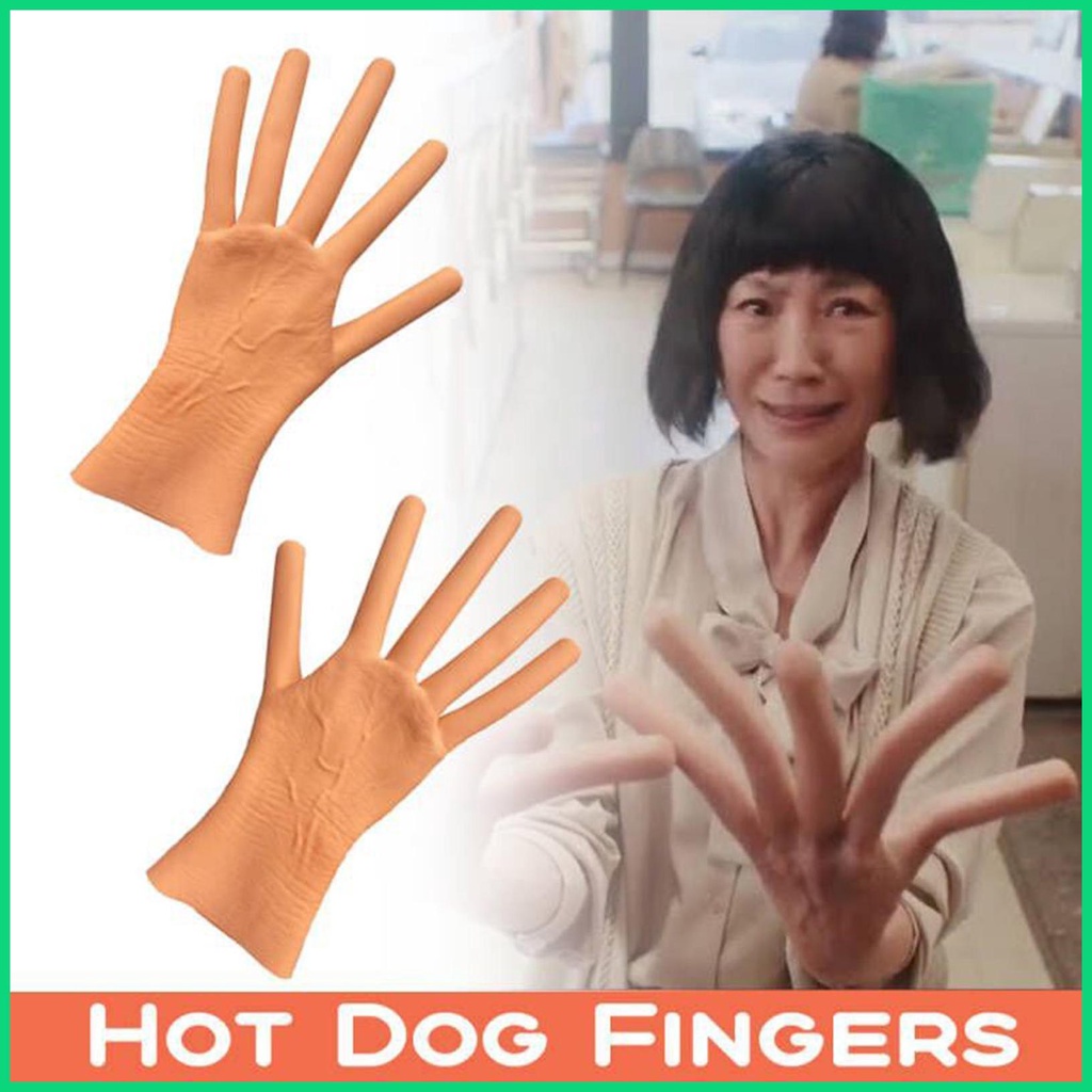 Găng Tay Hóa Trang Nhân Vật Hot Dog Thân Thiện Với Môi Trường
