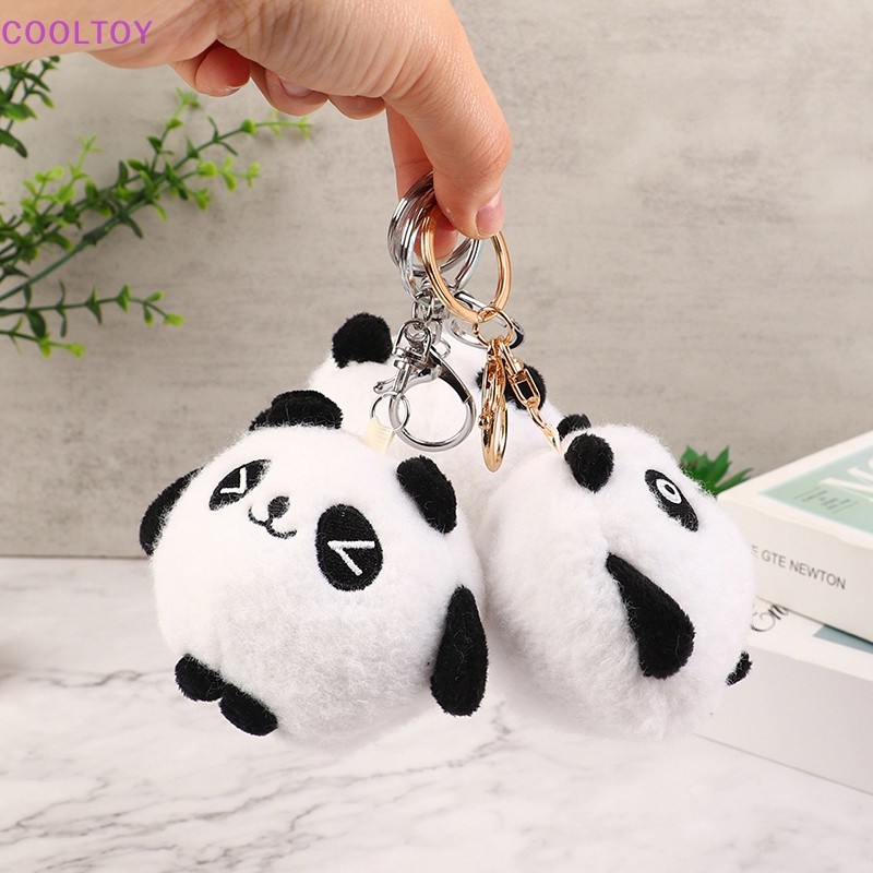 Móc Khóa Hình Gấu Trúc Nhồi Bông Dễ Thương