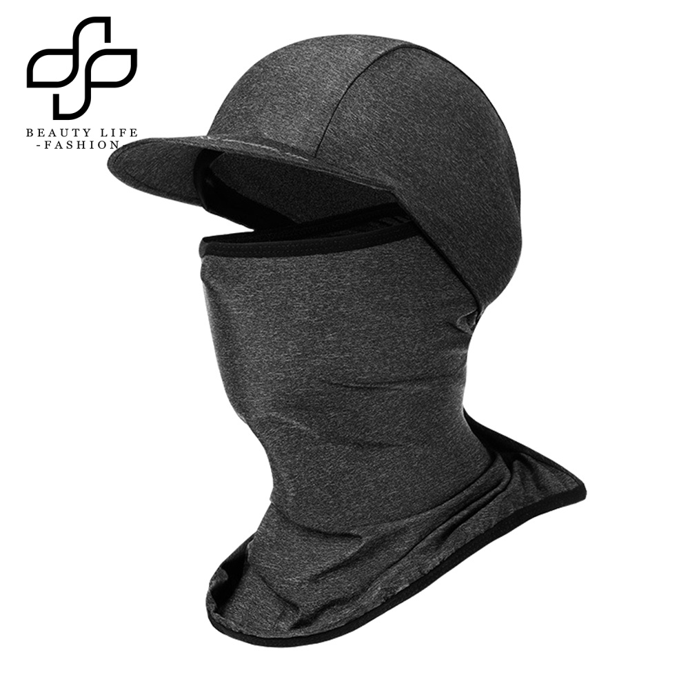 Khẩu Trang Chống Nắng Có Vành Che Mặt Vành Che Cổ Cho Hoạt Động Ngoài Trời