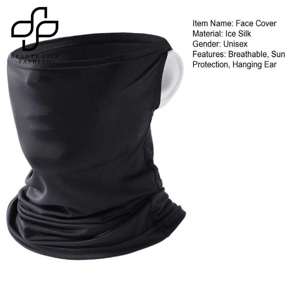 Khẩu Trang Che Mặt Và Cổ Chống Nắng Bảo Vệ Tai Khi Đi Xe Đạp Leo Núi / Săn Bắn / Cắm Trại Thời Trang Unisex