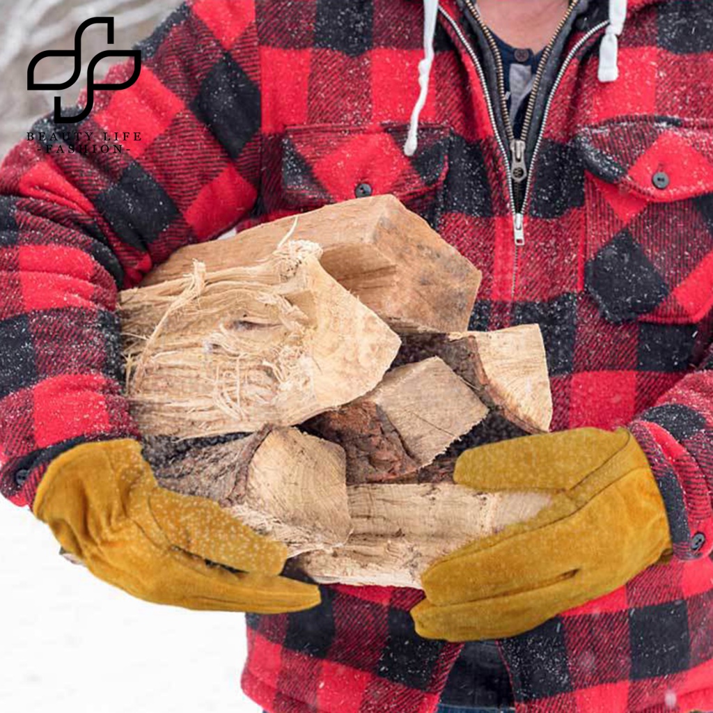 1 Đôi Găng Tay Da Giả Chống Lạnh Chống Rơi Cách Nhiệt Màu Trơn Thời Trang Cho Nam