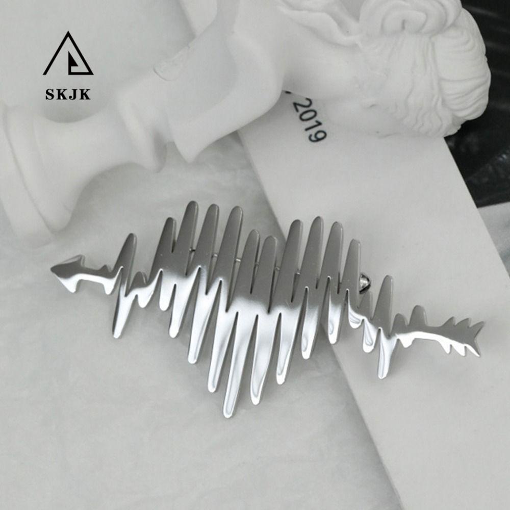 Ghim Cài Áo Bằng Thép Titan Hình Trái Tim Phong Cách Vintage Ngọt Ngào Cho Nữ