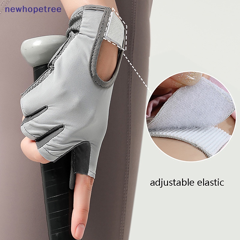 1 Đôi Găng Tay Thể Thao Hở Ngón Chống Trượt Tiện Lợi