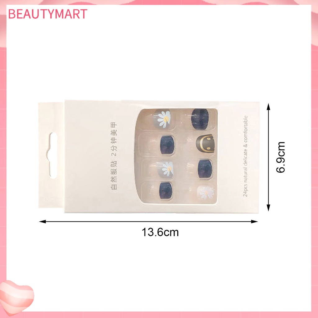 1 Bộ Miếng Dán Móng Tay Họa Tiết Dâu Tây Tinh Tế Thời Trang Cho Nữ