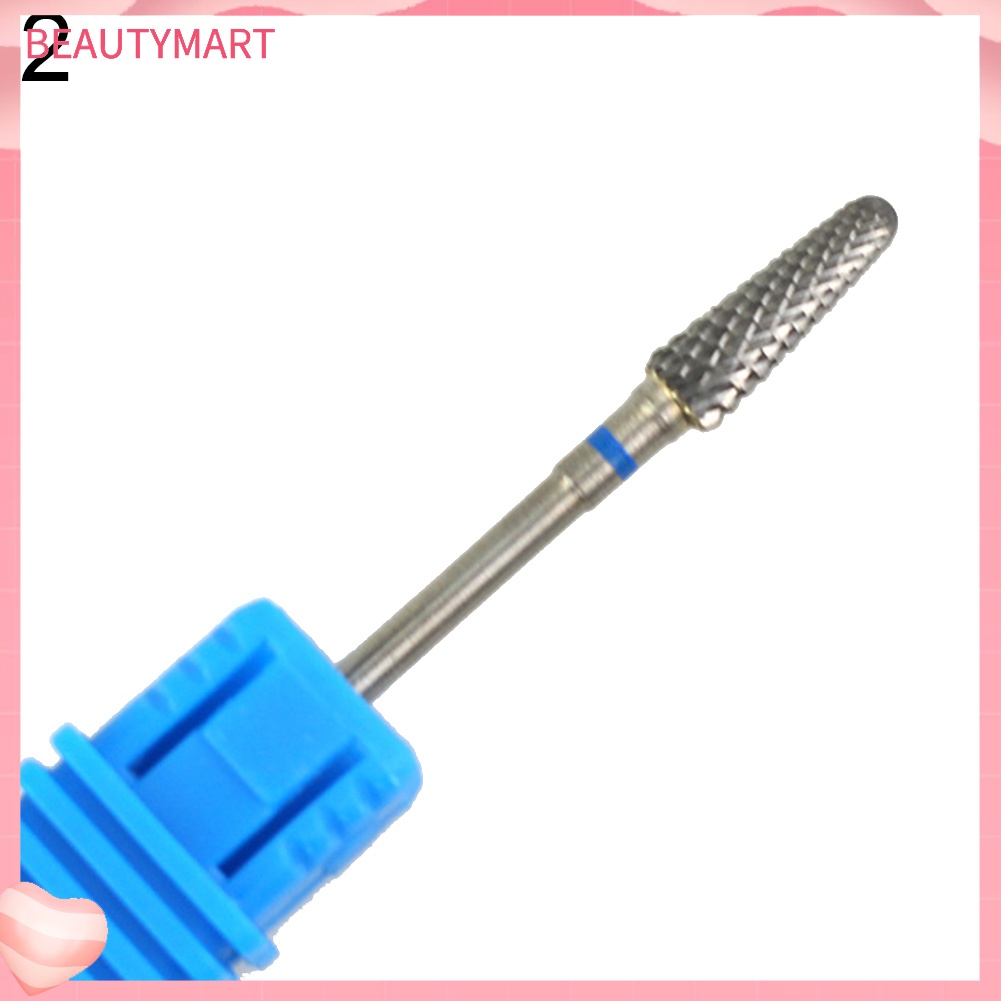 Mũi Khoan Móng Tay Tẩy Da Chết Bằng Thép Vonfram Hình Trụ