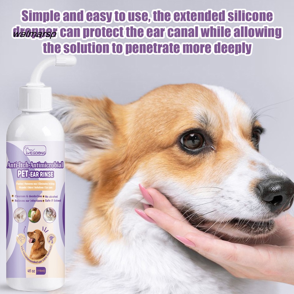 1 Bộ Sáp Vệ Sinh Tai 118ML Thành Phần Tự Nhiên Dịu Nhẹ Cho Thú Cưng