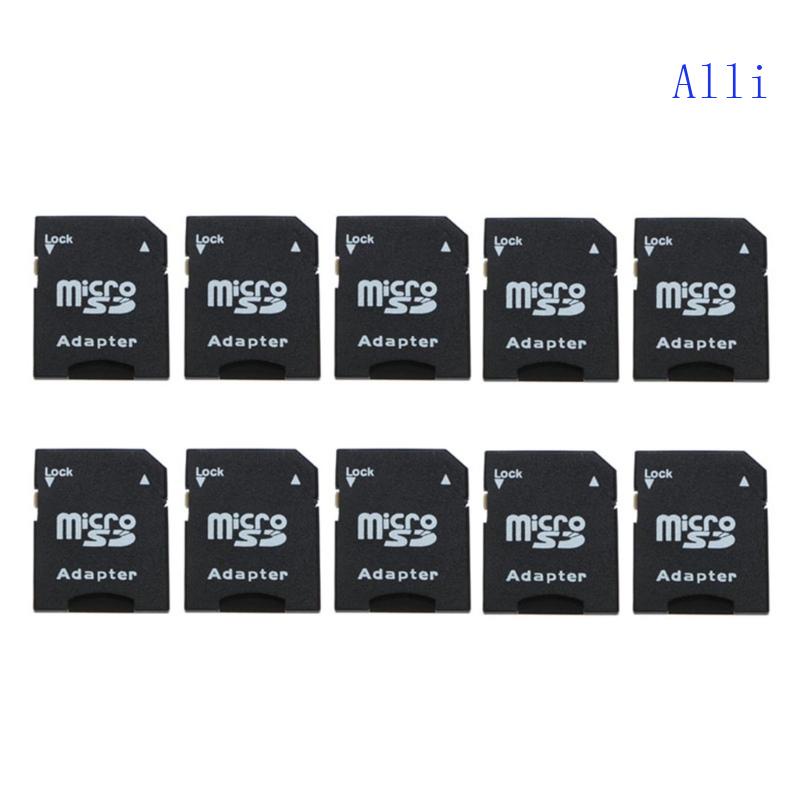 Set 10 Đầu Chuyển Đổi Thẻ SD Nhỏ Gọn Tiện Dụng