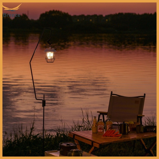 Đèn Lồng Cắm Trại Chống Thấm Nước Phong Cách Cổ Điển Kèm Sạc Usb Tiện Dụng
