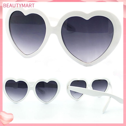 Kính Mát Hình Trái Tim Thời Trang Mùa Hè Cho Nam Nữ