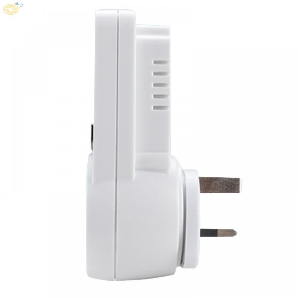 【VARSTR】1PC NEW Digital LCD Plug-In UK Socket Power Saving Timer Switch Socket