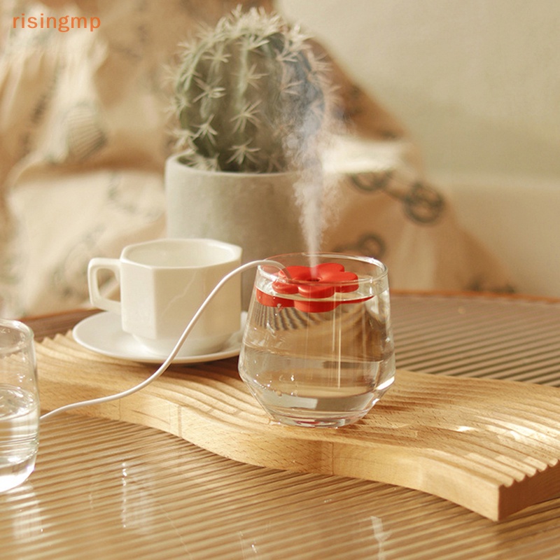 Máy Tạo Độ Ẩm Không Khí Mini Hình Cánh Hoa Sạc USB