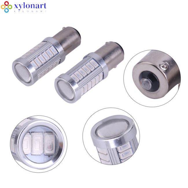 Đèn LED Phanh Tự Động 1156 1157 5730 5630 33SMD Cho Xe Hơi