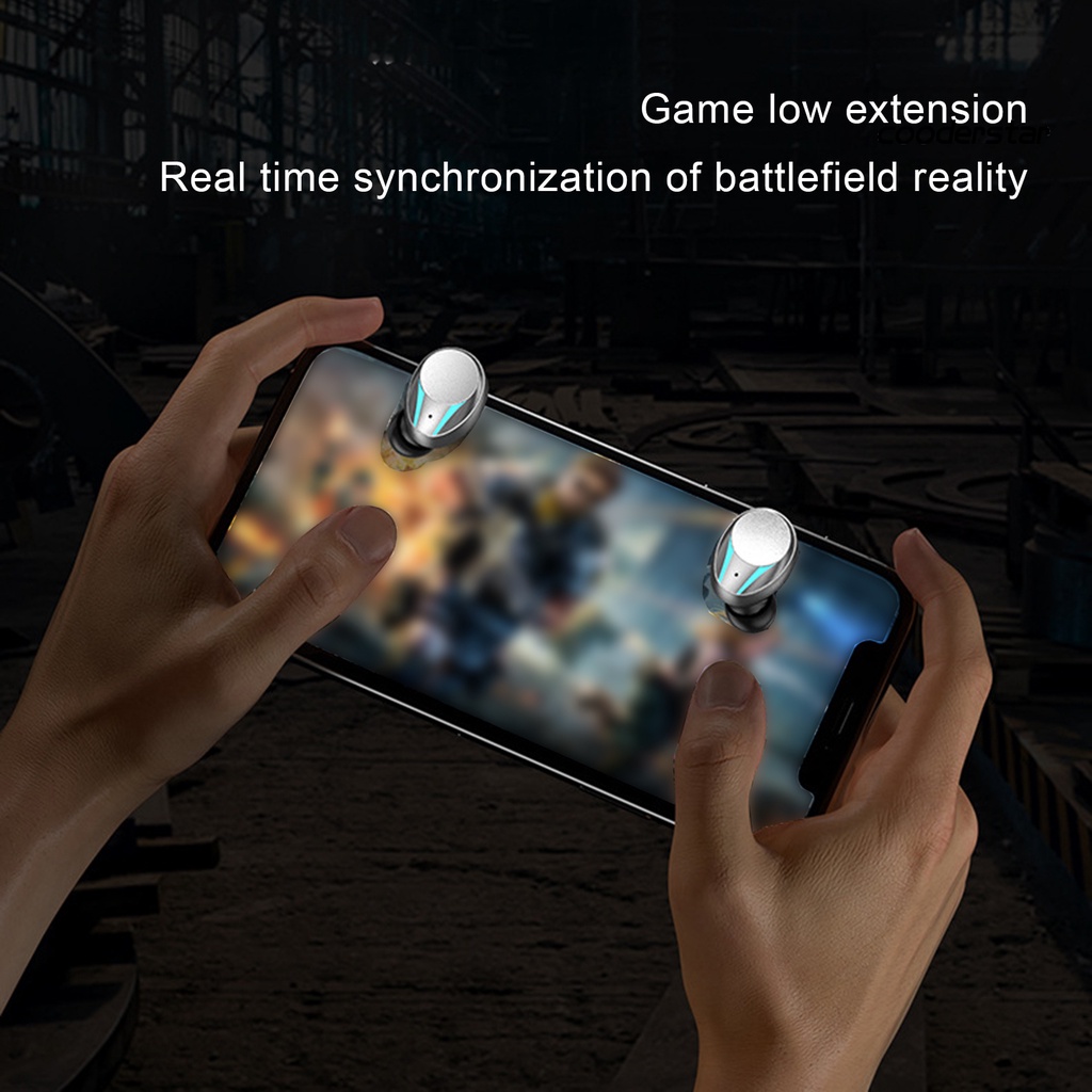 (Coood) Tai Nghe Không Dây Bluetooth 5.2 Âm Thanh Nổi Màn Hình LED RGB Chất Lượng Cao