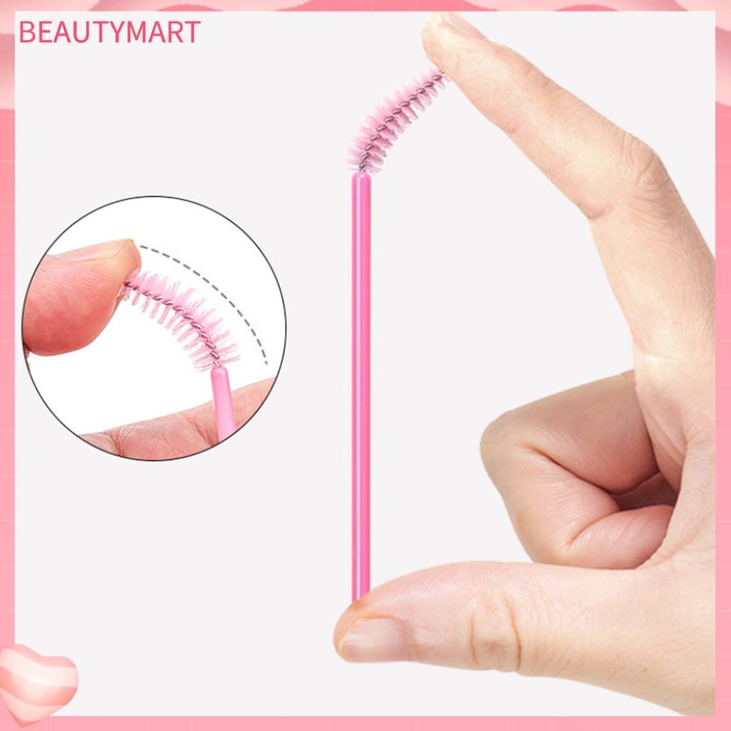 Túi 50 Cọ Chải Lông Mi Bằng Nhựa Sử Dụng Một Lần
