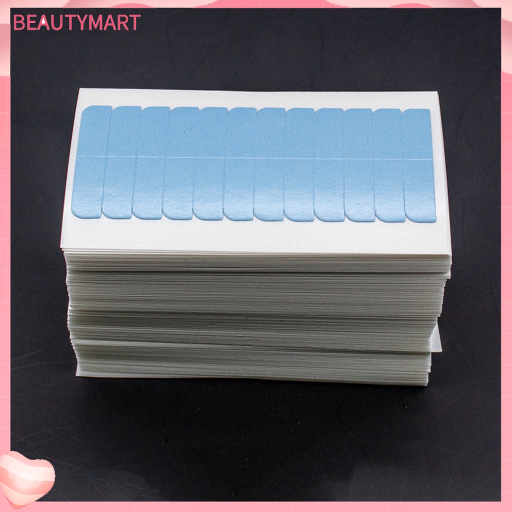 Bộ 5 Tấm 60 Miếng Dán Tóc Giả Mềm Mại Thoáng Khí Không Để Lại Dấu Vết
